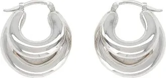 Panconesi Panconesi Polished Thick Hoop Earrings