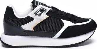 Tommy Hilfiger Essential Elevated Runner - Dames - Sneakers - Zwart - 35 EU - Leer - Schoenen