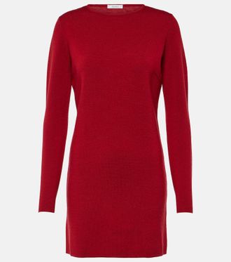 Max Mara Eridani wool minidress