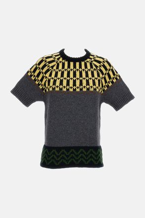 Marni T-shirt Girocollo In Maglia