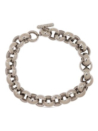 Marni Collana a catena con cristalli - Oro