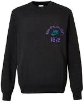 Nike Sportswear Crewneck Black Blue FQ7972-010