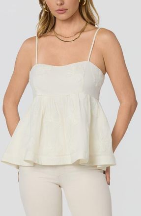 ASTR the Label Zoe Babydoll Top in Cream at Nordstrom, Size X-Large