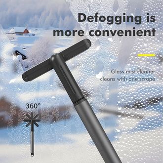 OEM Raspador De Hielo Con Limpiaparabrisas Desmontable Para Coches, Parabrisas, Apto Para Nieve, Lluvia Y Niebla, Color Negro