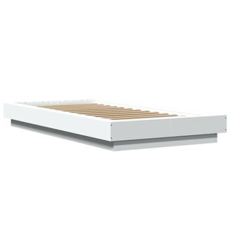 Berkfield Home Modern Bed Frame without Mattress White 90x200 cm