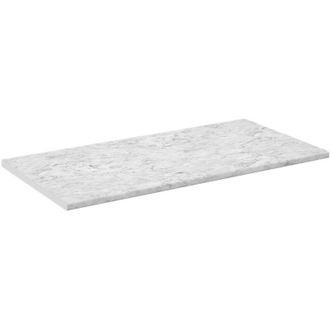 Vicco Encimera De Cocina R-line, Blanco/m&aacute;rmol, 120 Cm