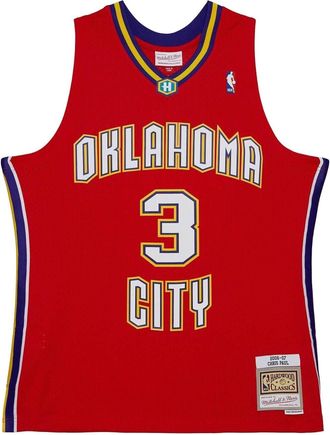 Mitchell & Ness x NBA New Orleans Hornets 2006-07 Swingman Jersey Chris Paul 3 SMJY5325-NOH06CPARED1