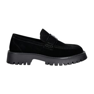 Guess Heren, Schoenen, Zwart, Maat: 45 EU Leer