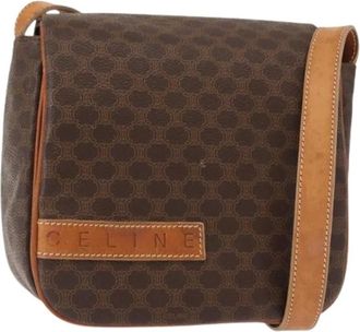 Celine Pre-owned Cross Body Bags, female, Brown, Size: ONE SIZE Pre-owned Vintage Crossbody Bag