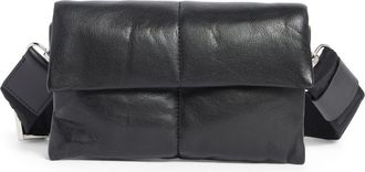 AllSaints Ezra Quilted Crossbody Bag in Black at Nordstrom Rack