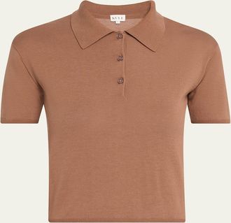 Kule The Farley Cotton-Silk Polo