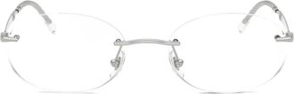 Ray-Ban Occhiali ovali - Argento