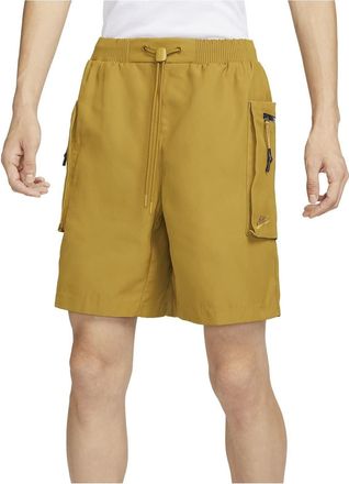 Nike NSW Tech Pack Woven Utility Shorts Mustard Yellow FB7529-716