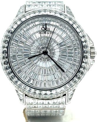 Jacob & Co. Pre-owned Jacob & Co. Royal Baguette Automatic Diamond Mens Watch Royal Baguette