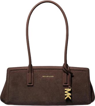 Michael Kors Laila Schoudertas - Dames - Schoudertassen - Bruin - ONE Size - Leer - Tassen