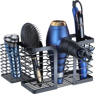 OEM Soporte De Pared Para Secador De Pelo Sin Taladrar - Soporte Para Secador De Pelo Y Plancha Para Accesorios De Ba&ntilde;o, Rizador, Cepillo Y Otros Producto
