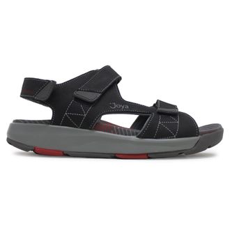 Joya Alexander Nubuck Leather Mens Comfort Sandals - Dark Blue - Size:UK 11.5