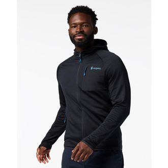 Cotopaxi Otero Fleece Full-Zip Hooded Jacket - Mens in Cotopaxi Black at Nordstrom, Size Xx-Large