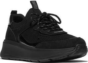 FitFlop F-Mode Sneaker in All Black at Nordstrom Rack, Size 7.5