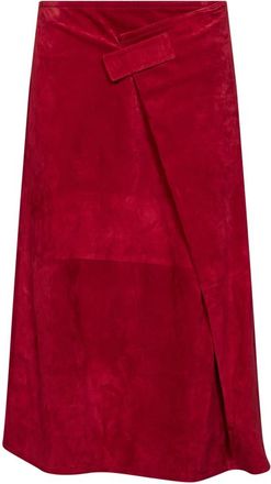 Bottega Veneta Rokken - Dames - Midirokken - Rood - M - Rokken