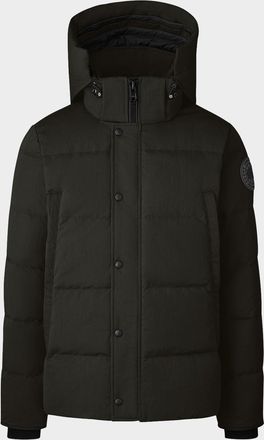 Canada Goose Men & apos;s Coated Wyndham Black Label Parka