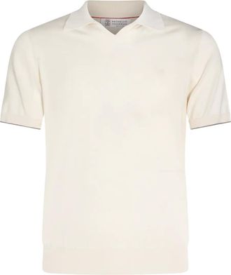 Brunello Cucinelli Top con scollo a V - Toni neutri