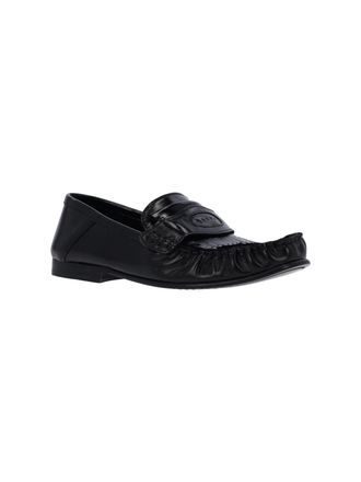 Marni Womens Flat Shoes Black Upper: Ovine Leather