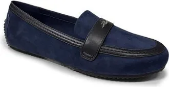 Karl Lagerfeld Grimly Driving Loafer in New Navy/black at Nordstrom, Size 9.5