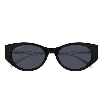 Gucci Sunglasses Gg1970 Sa 002 Silver Black/Grey Women