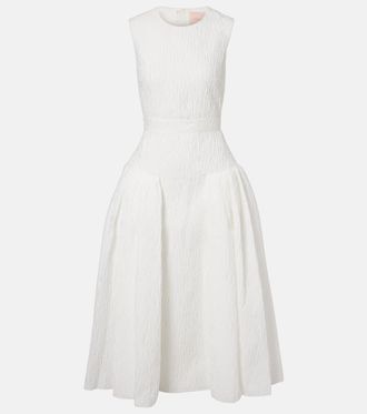 Roksanda Ilincic Bridal Aya cloque midi dress