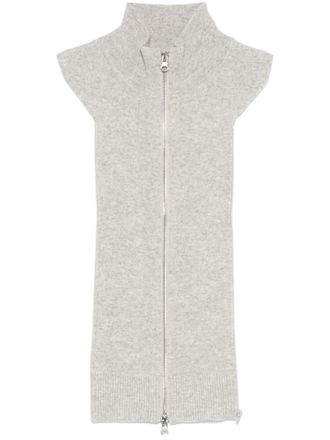 Veronica Beard Uptown dickey - women - Wool/Cashmere - OS - Grey
