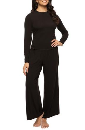 Felina Lena Pajamas in Black at Nordstrom, Size X-Large