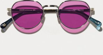 Moscot Sunglasses Smendrik Silver Silver/Fuchsia Unisex