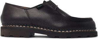 Paraboot Brown Michael Lisse Caf&egrave; Leather Loafers