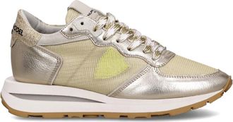 Philippe Model Tropez Haute Running - Dames - Sneakers - Beige - 41 EU - Leer - Schoenen
