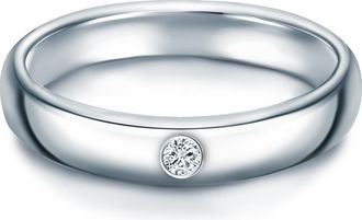 Trilani Womens Sterling Silver Ring - Size N