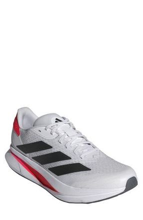 adidas Duramo SL2 Sneaker in White/Core Black/Lucid Red at Nordstrom Rack, Size 11.5