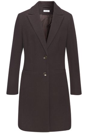 Lascana Kurzmantel LASCANA, Damen, Gr. 34, braun, Web, Obermaterial: 100% Polyester. Futter: 100% Polyester, unifarben, figurumspielend kniefrei, M&auml;ntel Kurzm