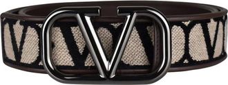 Valentino Garavani Vlogo riem Beige