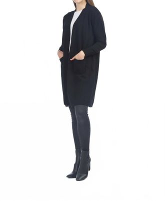 Papillon Cardigan With Pockets In Black