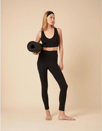 Nobody's Child Womens Sports Bra - Black - Size: 10 s