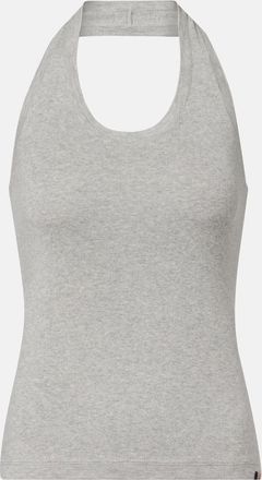 Extreme Cashmere Jerry cotton and cashmere jersey top