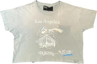 Paly Hollywood Hombre, Camisetas, Gris, Talla: L