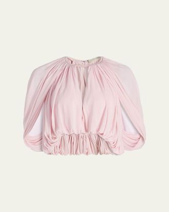 Zimmermann Alchemy Cape Blouse