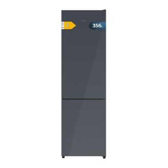 Cecotec Cecotec Frigor&iacute;fico Combi Bolero Coolmarket Combi 356i Grey Glass E. 200cm De Alto, 59,5 Cm De Ancho, Clase E