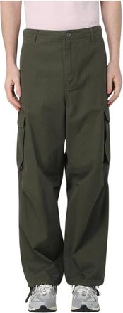 Carhartt Work in Progress Cargo Broek met Meerdere Zakken - Heren - Wijde Broeken - Groen - W36 - Broeken