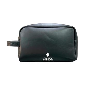 Marcelo Burlon Beauty Case - - Bags - Uomo - Nero - ONE SIZE