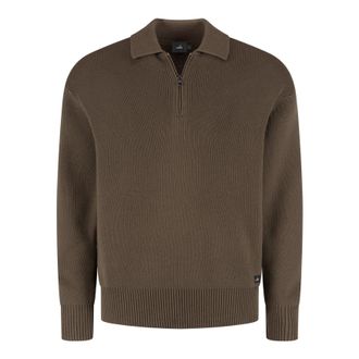 Wahts Mens Knitwear, TargetGroup:Men Dark Olive / XXL