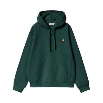 Carhartt Work in Progress Heren, Sweatshirts & Hoodies, Groen, Maat: 2XL Katoen