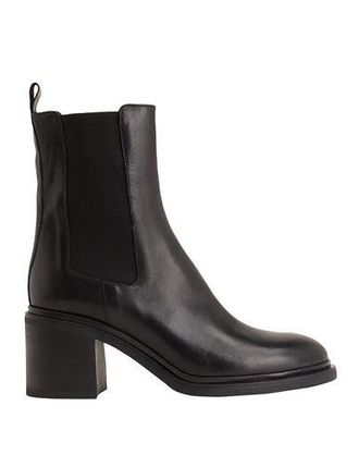 8 by YOOX LEATHER MID-HEEL CHELSEA BOOT
